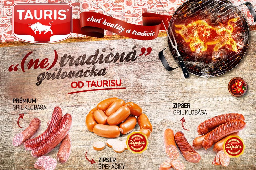 GRILUJTE S TAURIS-OM CHUTNE A KVALITNE