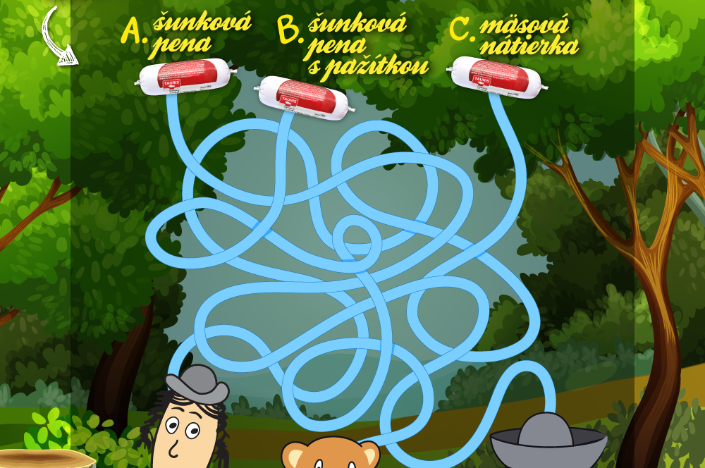 NÁJDI CESTU NÁTIERKAM