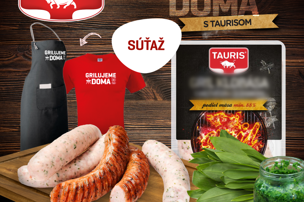 SÚŤAŽ O TRIČKO A ZÁSTERU OD TAURISU