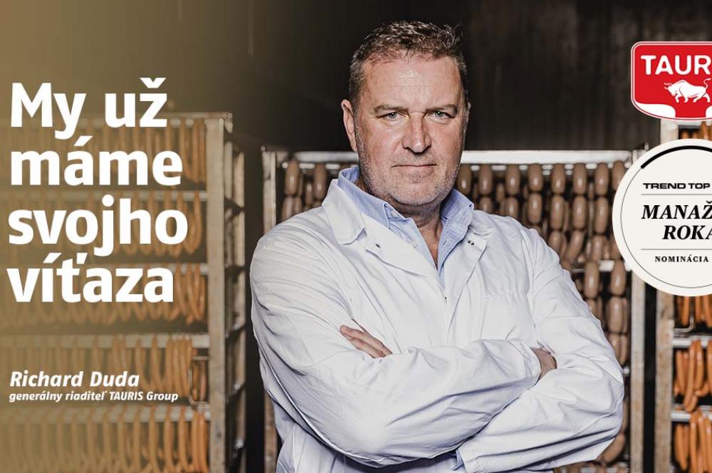 My už máme svojho víťaza - generálny riaditeľ TAURIS Group nominovaný  na manažéra roka 2021