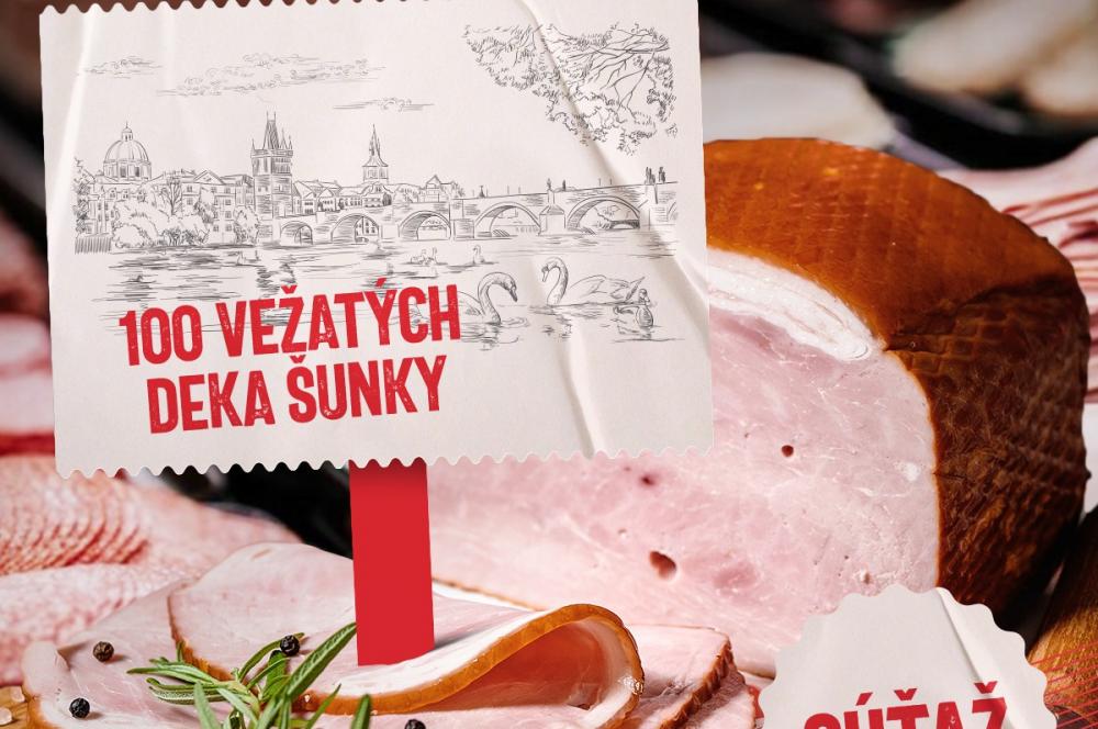 SÚŤAŽÍME 100 vežatých deka šunky