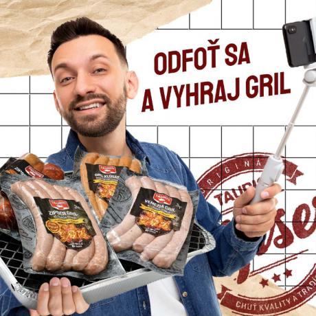 Súťaž: Odfoť sa a vyhraj gril