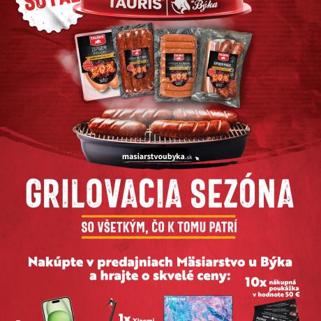 SÚŤAŽ - Grilovacia sezóna so všetkým čo k tomu patrí