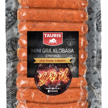 Mini gril klobása s paprikou