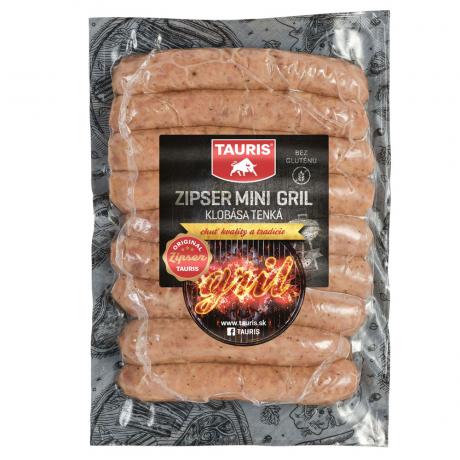 Zipser mini gril klobása tenká