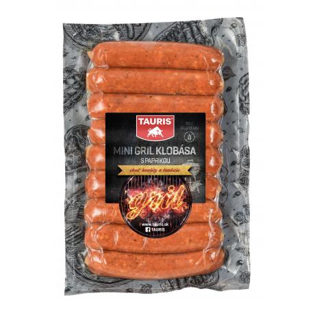 Mini gril klobása s paprikou