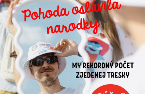 Súťaž Pohoda oslávila narodky My rekordný počet zjedenej tresky