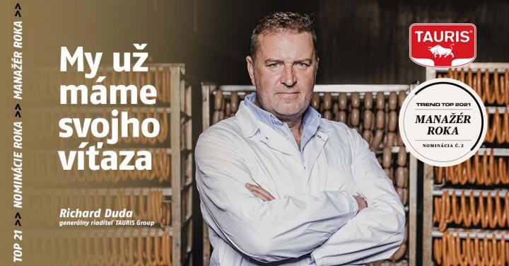 My už máme svojho víťaza - generálny riaditeľ TAURIS Group nominovaný  na manažéra roka 2021
