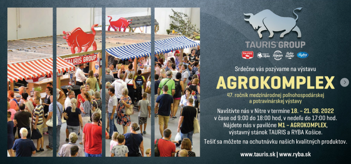 Pozývame vás na Agrokomplex 2022