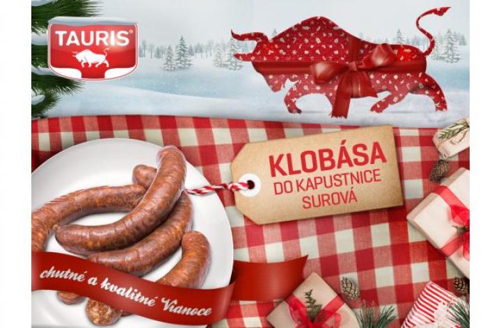 KLOBÁSA DO KAPUSTNICE SUROVÁ NA VIANOCE