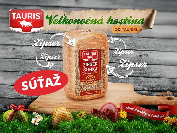 VEĽKONOČNÁ ZIPSER SÚŤAŽ S TAURISOM