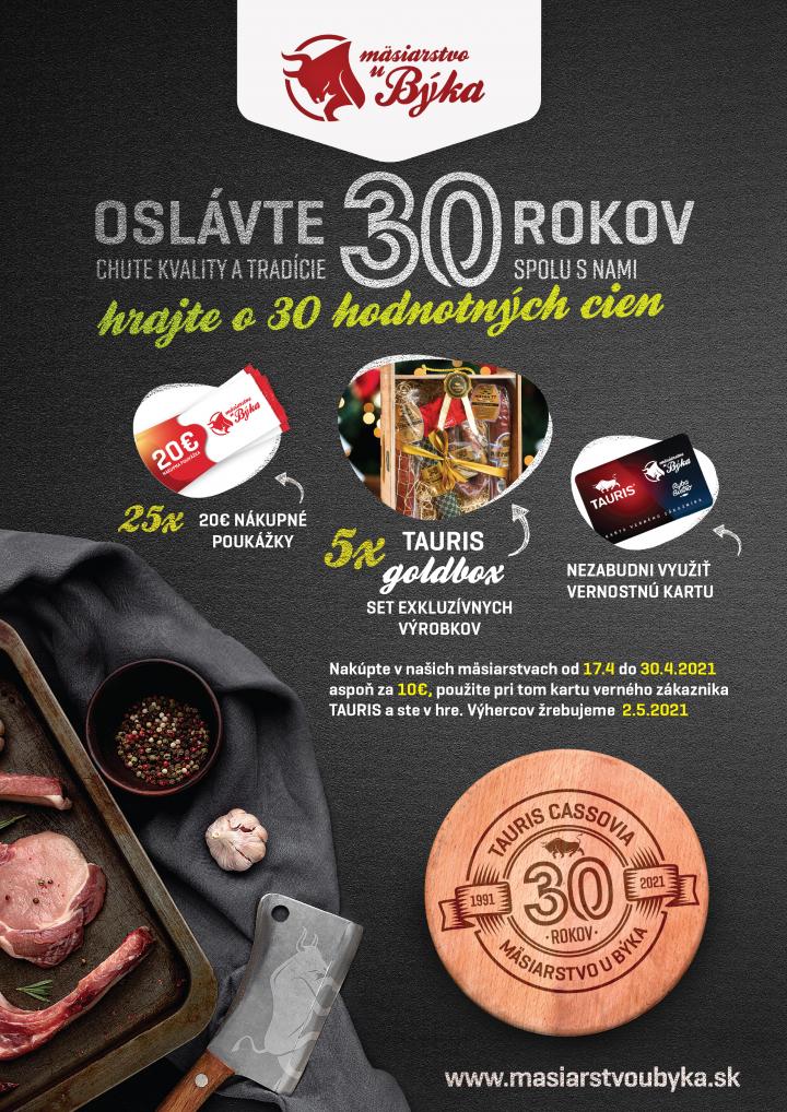 Profesionálny prístup, poctivé remeslo a vysoká kvalita. Predajne Tauris Cassovia sú so Slovákmi presne 30 rokov