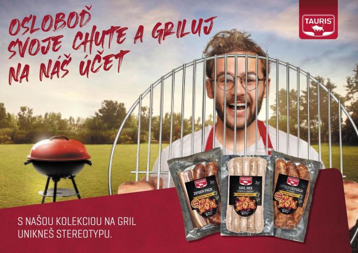 Osloboď svoje chute a griluj s Taurisom!