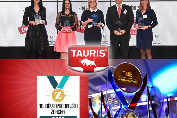 TAURIS – VÍŤAZ SPOTREBITEĽSKEJ ANKETY A OBHAJCA TITULU