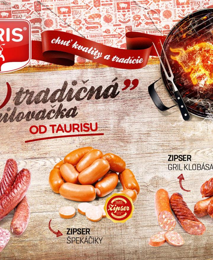 GRILUJTE S TAURIS-OM CHUTNE A KVALITNE