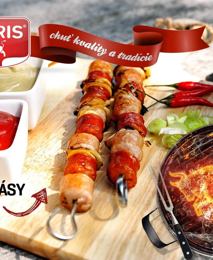 GRIL RECEPT: CHUTNÉ KLOBÁSOVÉ ŠPÍZY