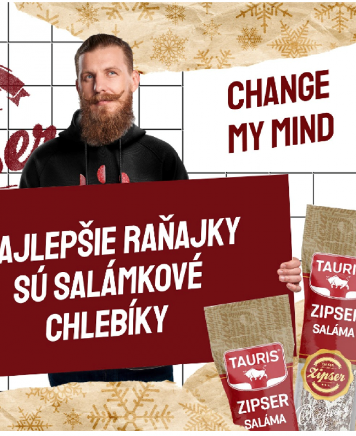 Súťaž Najlepšie raňajky sú salámkové chlebíky!